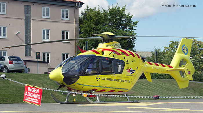 Detailed history and photos of helicopter Eurocopter EC135P2+ Serial 0580 Register LN-OOI used by Norsk Luftambulanse NLA AS (Norwegian Air Ambulance Foundation) Track service timeline and current status.
