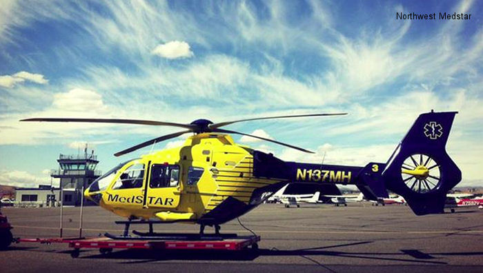 Detailed history and photos of helicopter Eurocopter EC135P1 Serial 0179 Register N137MH used by Cooper University Health Care ,MedSTAR Transport ,Metro Aviation Track service timeline and current status.