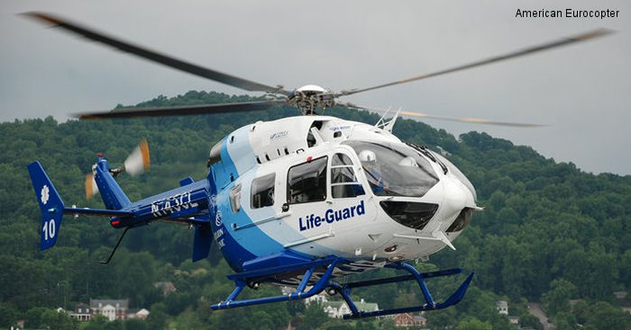 Detailed history and photos of helicopter Eurocopter EC145 Serial 9188 Register N145CL used by Metro Aviation ,Med Trans Corp ,Carilion Clinic Track service timeline and current status.