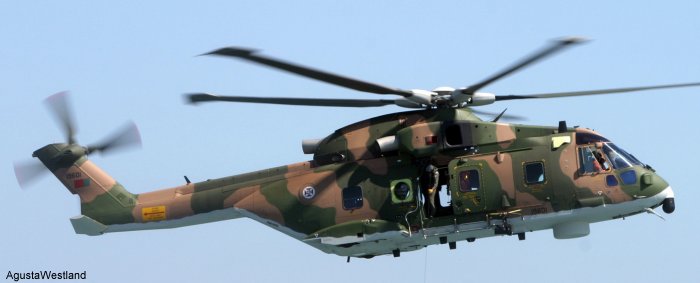 Detailed history and photos of helicopter AgustaWestland EH101 Mk.514 Serial 50088 Register 19601 used by Força Aérea Portuguesa (Portuguese Air Force) Track service timeline and current status.