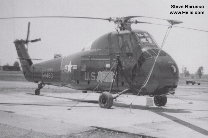 Detailed history and photos of helicopter Sikorsky H-34A Choctaw Serial 58-441 Register 55-4480 used by Royal Thai Air Force ,US Army Aviation Army Track service timeline and current status.
