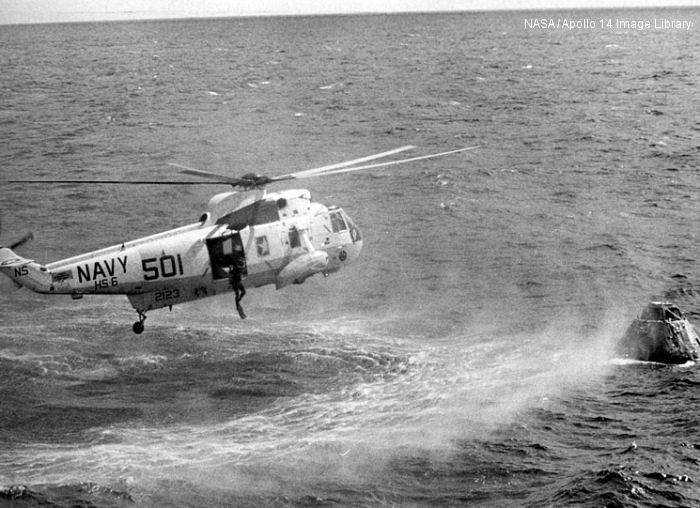 Helicopter Sikorsky SH-3A Sea King Serial 61-317 Register 152123 used by US Navy USN. Aircraft history and location