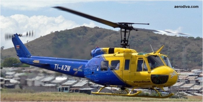 Detailed history and photos of helicopter Bell UH-1D Iroquois Serial 4648 Register TI-AZM HI-714SP N7232Z 65-09604 used by aerodiva ,US Army Aviation Army Track service timeline and current status.