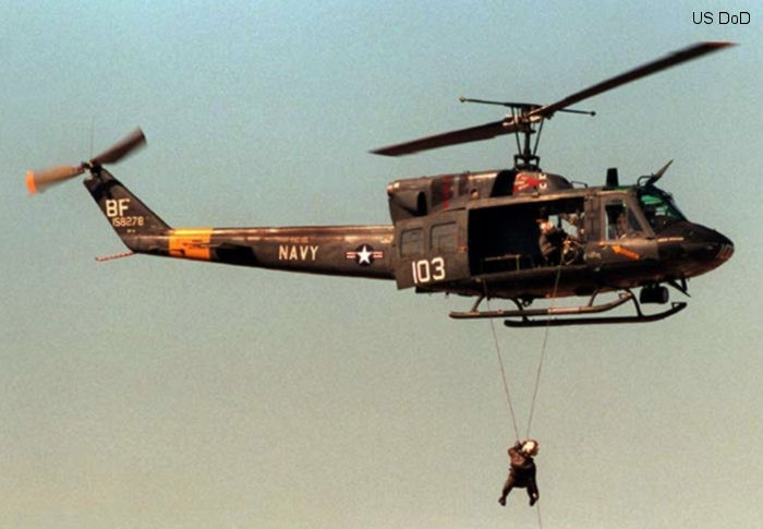 158278 Bell UH1N C/N 31619 158278 Bell UH1N C/N 31619