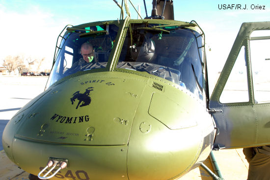 Detailed history and photos of helicopter Bell UH-1N Serial 31046 Register 69-6640 used by US Air Force USAF Track service timeline and current status.