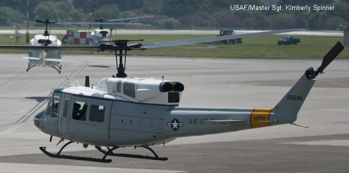 Detailed history and photos of helicopter Bell UH-1N Serial 31052 Register 69-6646 used by US Air Force USAF Track service timeline and current status.