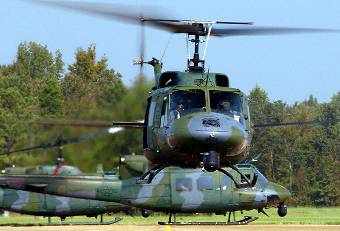 Hurricane Katrina Air Force Hueys