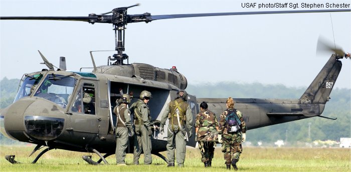 Detailed history and photos of helicopter Bell UH-1H Iroquois Serial 13545 Register 73-21857 used by US Air Force USAF ,US Army Aviation Army Track service timeline and current status.