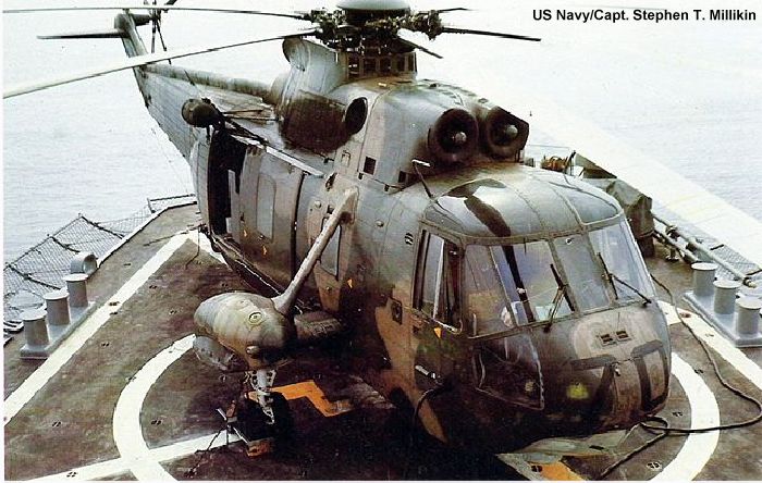 Helicopter Sikorsky HSS-2 Sea King Serial 61-057 Register 148985 used by US Navy USN. Aircraft history and location