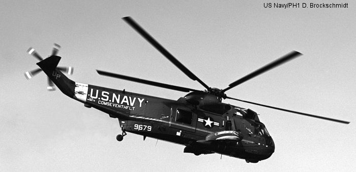 Helicopter Sikorsky HSS-2 Sea King Serial 61-088 Register N694CC 149679 used by Croman Corp ,US Navy USN. Aircraft history and location