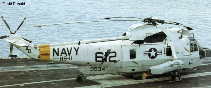 Detailed history and photos of helicopter Sikorsky HSS-2 Sea King Serial 61-211 Register 149934 used by US Navy USN Track service timeline and current status.