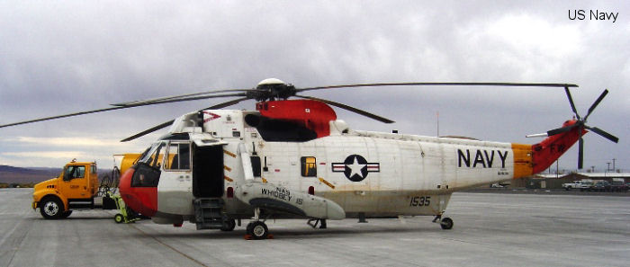 Helicopter Sikorsky HSS-2 Sea King Serial 61-239 Register N349FC 151535 used by Carson Helicopters ,US Navy USN. Built 1964. Aircraft history and location