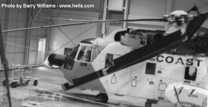 Helicopter Sikorsky HH-3F Pelican Serial 61-663 Register 1486 used by US Coast Guard USCG. Built 1972. Aircraft history and location