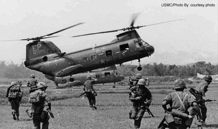 Boeing-Vertol CH-46A Sea Knight