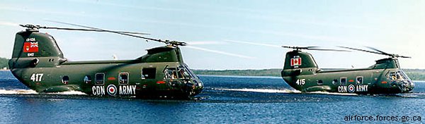 Canadian Army (1945-1968) CH-113A Voyageur