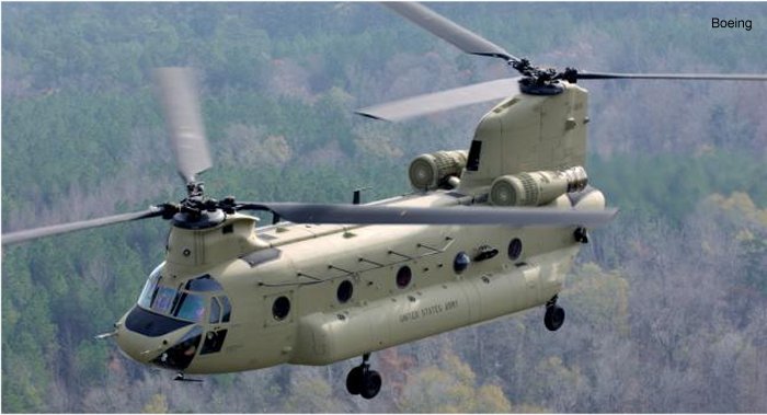 US Army Aviation CH-47F Chinook