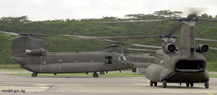 Republic of Singapore Air Force CH-47D/SD Chinook