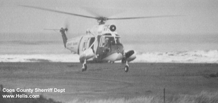 Helicopter Sikorsky HH-52A Sea Guard Serial 62-039 Register 1362 used by US Coast Guard USCG. Built 1963. Aircraft history and location