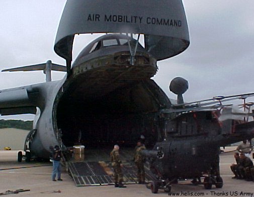 Helicopter Kiowa C-5 Galaxy