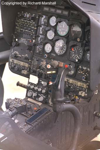 OH-58A Kiowa Cockpit