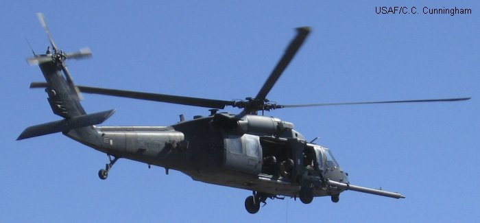 Detailed history and photos of helicopter Sikorsky HH-60G Pave Hawk Serial 70-1433 Register 89-26204 used by US Air Force USAF Track service timeline and current status.