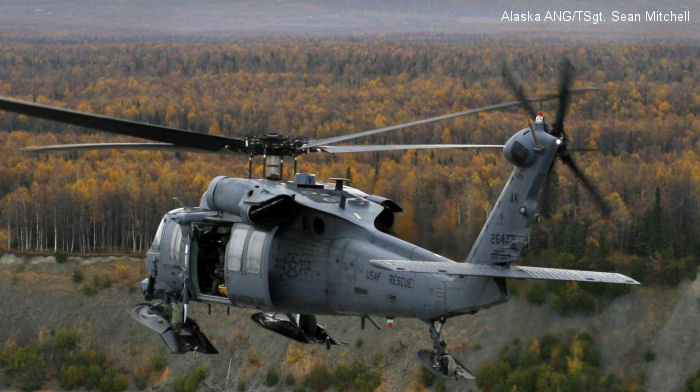 Detailed history and photos of helicopter Sikorsky HH-60G Pave Hawk Serial 70-2010 Register 92-26472 used by US Air Force USAF Track service timeline and current status.