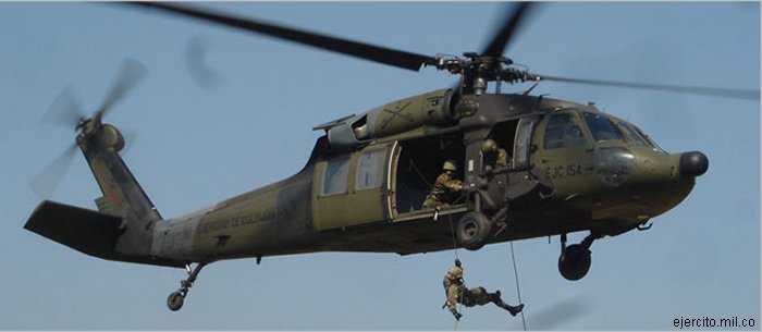 Aviacion del Ejercito de Colombia Black Hawk