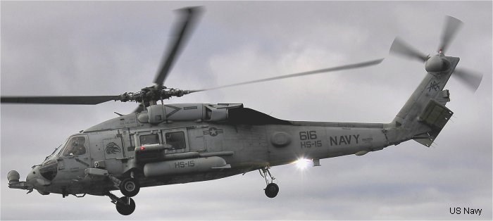 Detailed history and photos of helicopter Sikorsky HH-60H Rescue Hawk Serial 70-2292 Register 165259 used by US Navy USN Track service timeline and current status.
