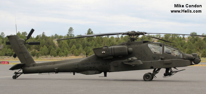 Helicopter Boeing AH-64D Apache Serial PVD676 Register 09-5676 used by US Army Aviation Army. Aircraft history and location