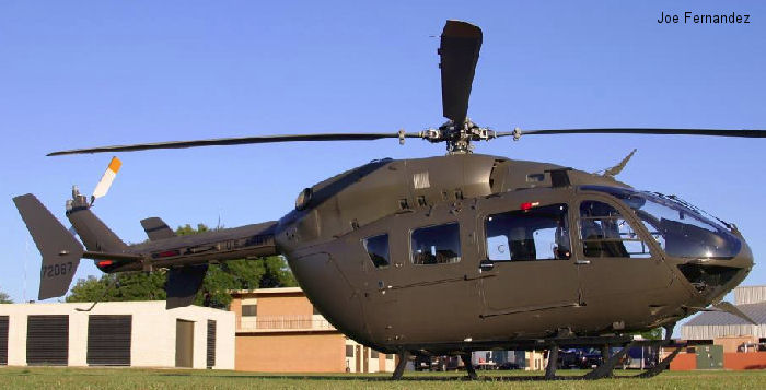 Helicopter Eurocopter UH-72A Lakota Serial unknown Register 08-72067 used by US Army Aviation Army. Aircraft history and location