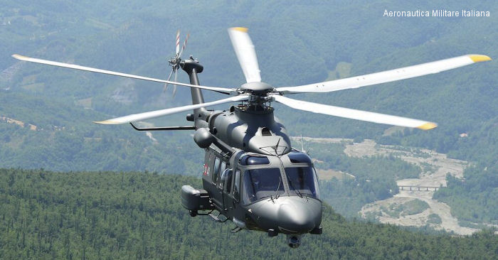 Photos of AW139M in Italian Air Force helicopter service.