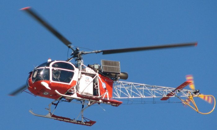 Photos of SA315B Lama in Argentine Air Force helicopter service.
