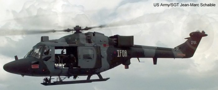 Detailed history and photos of helicopter Westland Lynx AH1 Serial 144 Register XZ219 used by Army Air Corps AAC (British Army) Track service timeline and current status.