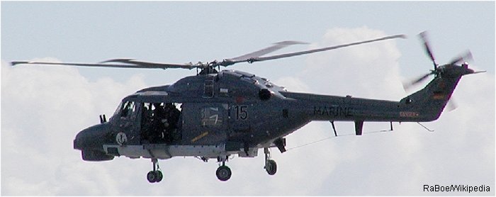 Detailed history and photos of helicopter Westland Super Lynx mk88a Serial 430 Register 83+15 used by Marineflieger (German Navy ) Track service timeline and current status.