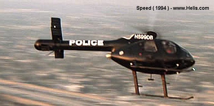 Helicopter McDonnell Douglas MD520N Serial LN024 Register C-GCPS C-FCPS N599DB used by Canadian Police. Built 1991. Aircraft history and location