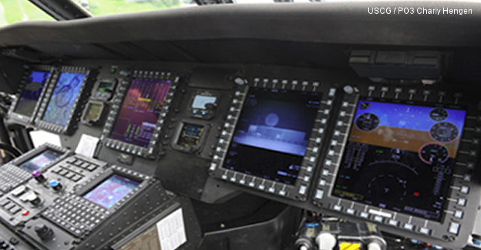 Sikorsky MH-60T Jayhawk cockpit