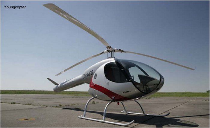 Detailed history and photos of helicopter Youngcopter Neo Serial 01 Register D-HNEO Track service timeline and current status.