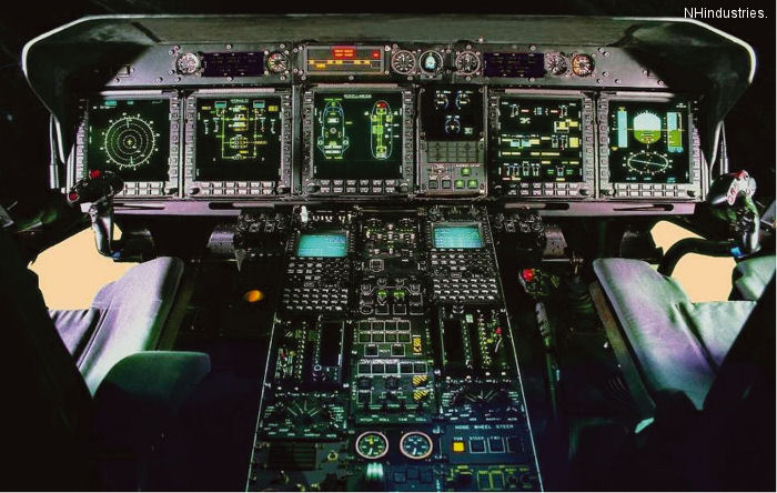 NH Industries NH90 NFH cockpit