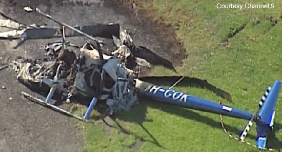 Detailed history and photos of helicopter Robinson R44 Raven II Serial 10421 Register VH-COK Track service timeline and current status.