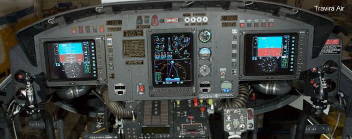 Sikorsky S-76C cockpit