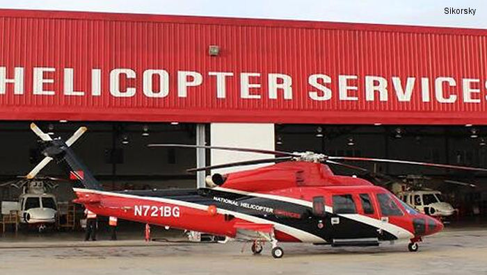 Detailed history and photos of helicopter Sikorsky S-76D Serial 761015 Register N721BG 9Y-DDG used by Bank Of Utah ,Eagle Copters ,NHSL (National Helicopter Services Ltd of Trinidad and Tobago) ,Milestone Aviation Track service timeline and current status.