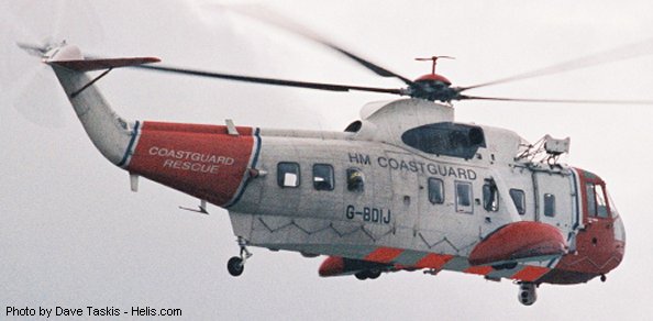 HM Coastguard S-61 H-3