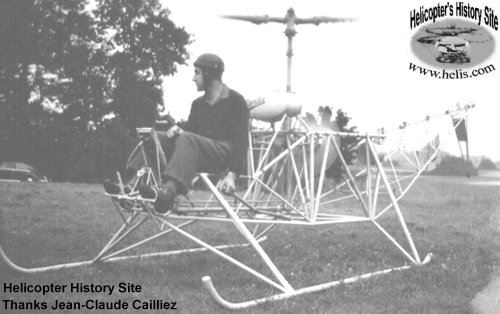 Helicopter pioneer Robert Stierlin