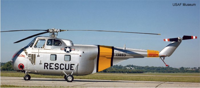 US Air Force S-55 H-19