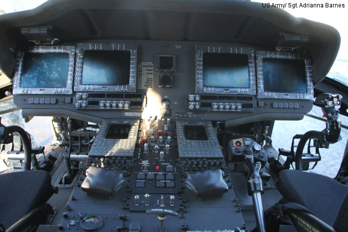 Sikorsky UH-60M Black Hawk cockpit
