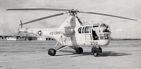 Coast Guard R-5 H-5 helicopter