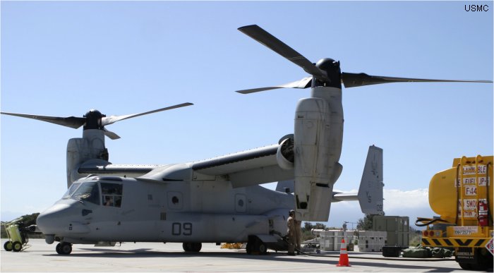 Detailed history and photos of helicopter Bell MV-22B Osprey Serial D0088 Register 166719 used by US Marine Corps USMC Track service timeline and current status.
