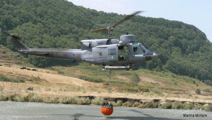 Detailed history and photos of helicopter Agusta AB212 ASW Serial 5132 Register MM80956 used by Marina Militare Italiana (Italian Navy) Track service timeline and current status.