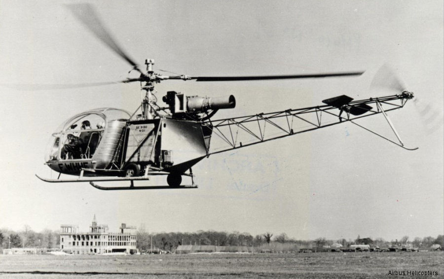 Detailed history and photos of helicopter Aerospatiale SE3130 Alouette II Serial 0001 Register F-WHHE used by Sud-Est Sud Est (SNCASE - Sud Est) Track service timeline and current status.