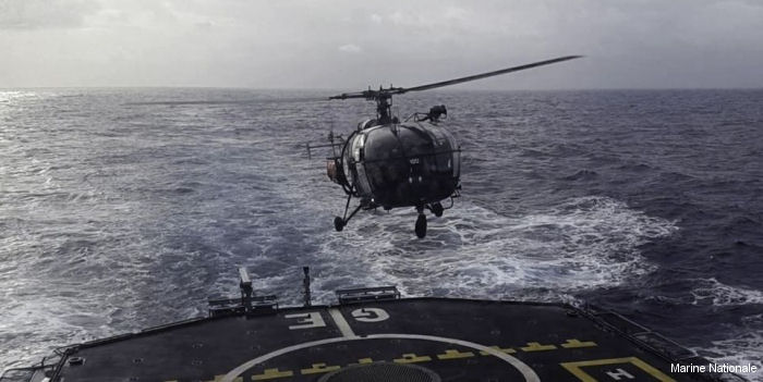 Detailed history and photos of helicopter Aerospatiale SA319B Alouette III Serial 2100 Register 100 used by Aéronautique Navale (French Navy) Track service timeline and current status.